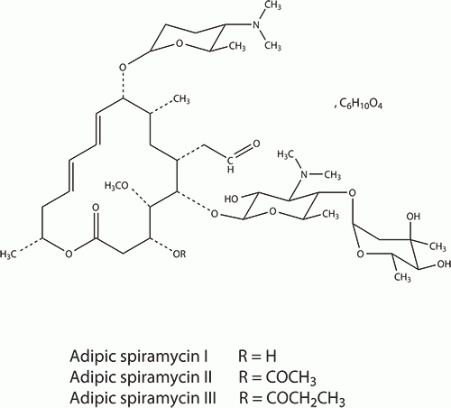 Spiramycin Hexanedioate