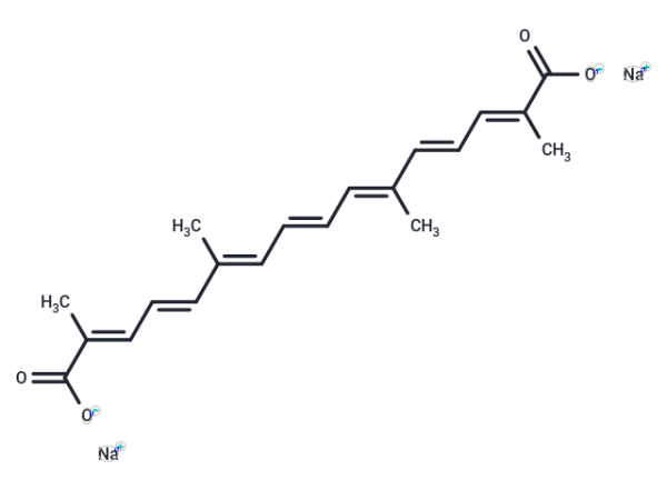 Transcrocetinate disodium