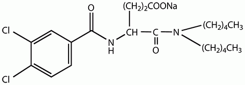 Lorglumide sodium