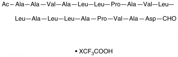 Ac-AAVALLPAVLLALLAP-VAD-CHO (trifluoroacetate salt)