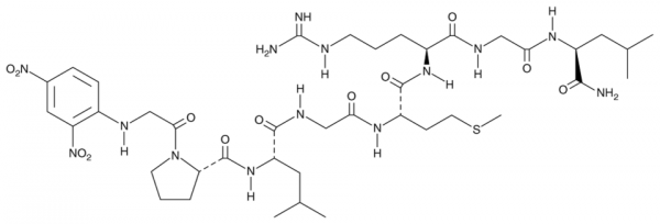 Dnp-GPLGMRGL-NH2 (trifluoroacetate salt)