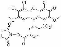 6-JOE, SE [6-Carboxy-4,5-dichloro-2,7-dimethoxyfluorescein, succinimidyl ester]