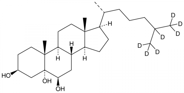 5alpha,6beta-Dihydroxycholestanol-d7