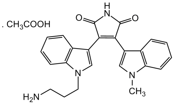 Bisindolylmaleimide VIII-AcOH