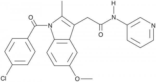 N-(3-pyridyl)-Indomethacin amide