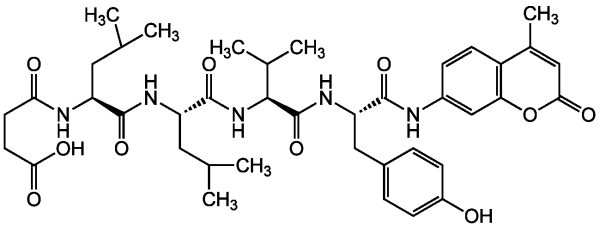 Suc-Leu-Leu-Val-Tyr-AMC [Suc-LLVY-AMC]