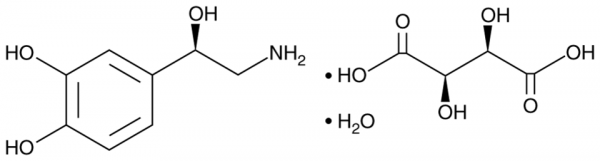 (-)-Norepinephrine (bitartrate hydrate)