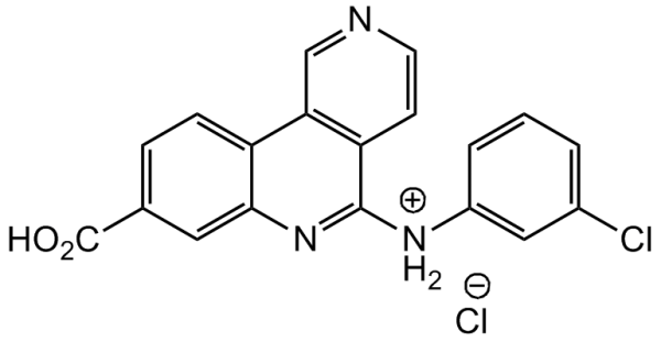 CX-4945 . hydrochloride [Silmitasertib . HCl]