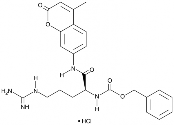 Z-(L-Arg)-AMC (hydrochloride)