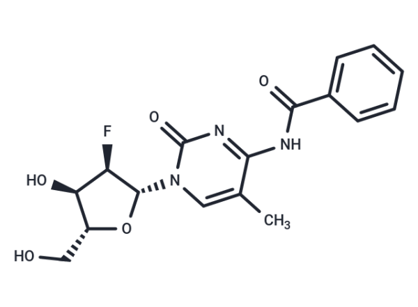 2'-Deoxy-2'-fluoro-N4-benzoyl-5-methylcytidine