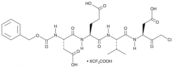 Z-DEVD-CMK (trifluoroacetate salt)