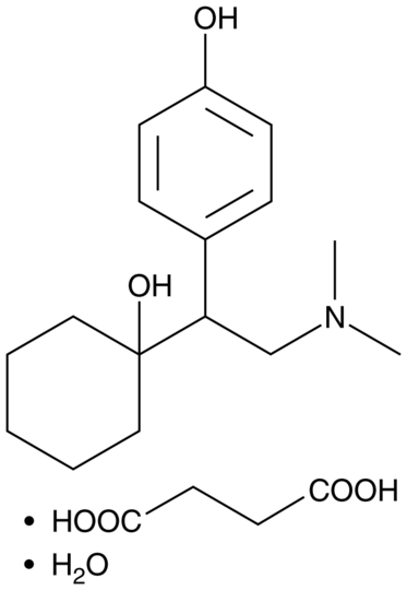 Desvenlafaxine (succinate hydrate)