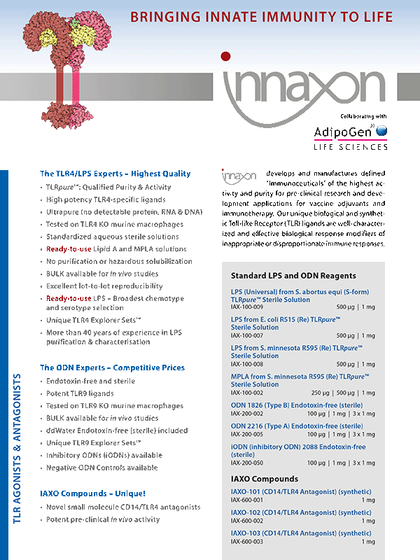 Innaxon - Bringing Innate Immunity to Life!