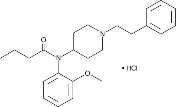 ortho-methoxy Butyryl fentanyl (hydrochloride)