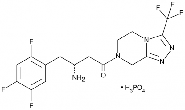 (-)-Sitagliptin (phosphate)