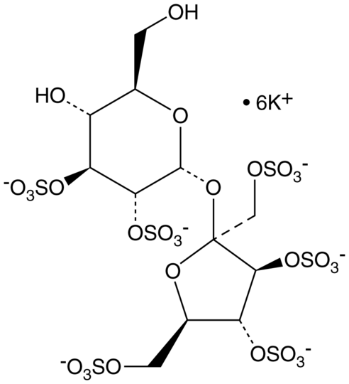 Sucrose hexasulfate (potassium salt)