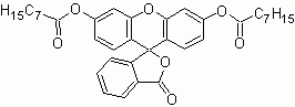Fluorescein dicaprylate [Fluorescein dioctanoate]