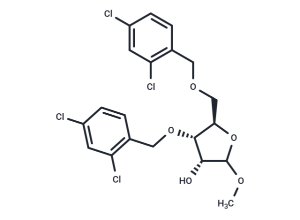 Methyl 3,5-di-O-(2,4-dichlorobenzyl)-D-ribofuranoside