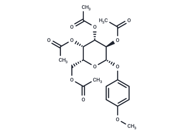 4-Methoxyphenyl beta-D-galactopyranoside 2,3,4,6-tetraacetate