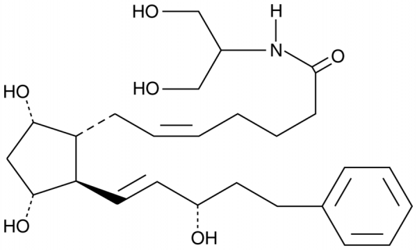 17-phenyl trinor Prostaglandin F2alpha serinol amide