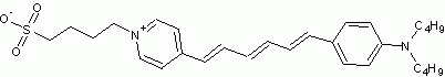 RH 237 (N-(4-Sulfobutyl)-4-(6-(4-(dibutylamino)phenyl)hexatrienyl)pyridinium, inner salt)