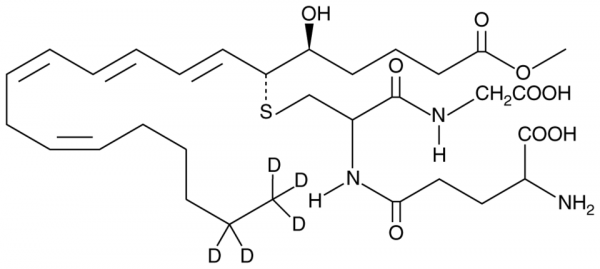 Leukotriene C4-d5 methyl ester