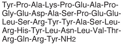 Peptide YY, porcine