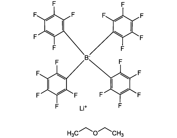 Lithium tetrakis(pentafluorophenyl)borate ethyl etherate