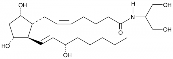 Prostaglandin F2alpha serinol amide