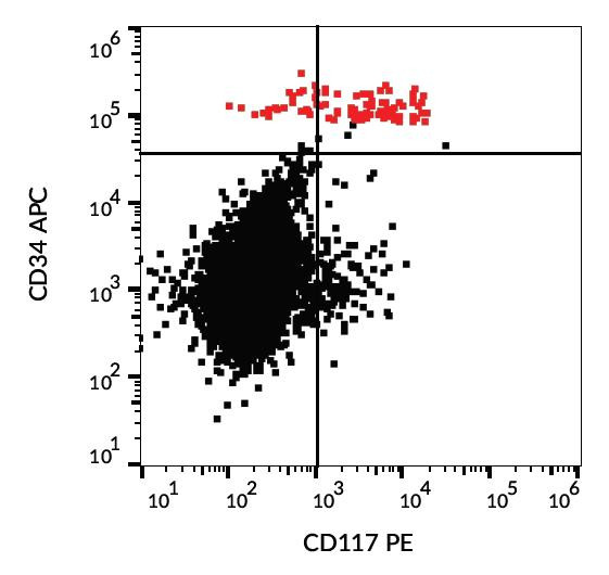 Anti-CD117 / c-Kit, clone 104D2 (PE )