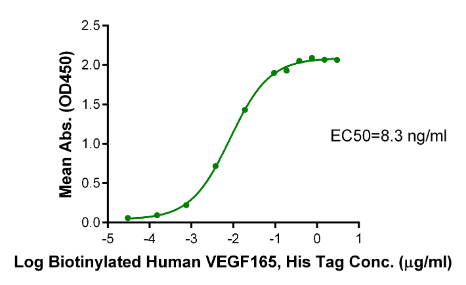 VEGF165[Biotin], His &amp; Avi, Human