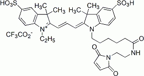 Cyanine 3 maleimide [equivalent to Cy3(R) maleimide]