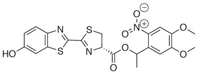D-Luciferin 1-(4,5-dimethoxy-2-nitrophenyl) ethyl ester