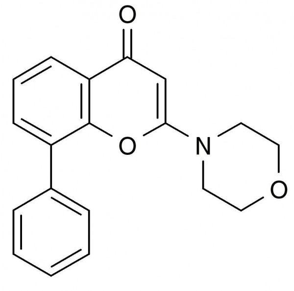 LY294002 (PI 3 Kinase Inhibitor, 2-(4-Morpholinyl)-8-phenyl-4H-1-benzopyran-4-one)