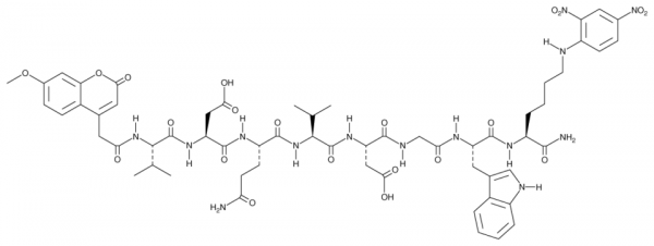 Mca-VDQVDGW-K(Dnp)-NH2