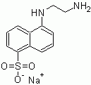 EDANS sodium salt (5-((2-Aminoethyl)aminonaphthalene-1-sulfonic acid, sodium salt)