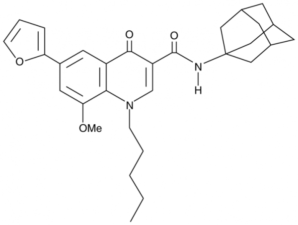 4-Quinolone-3-Carboxamide Furan CB2 Agonist