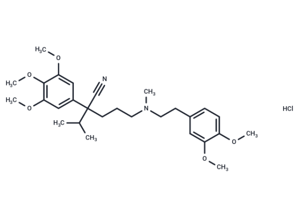 Gallopamil hydrochloride