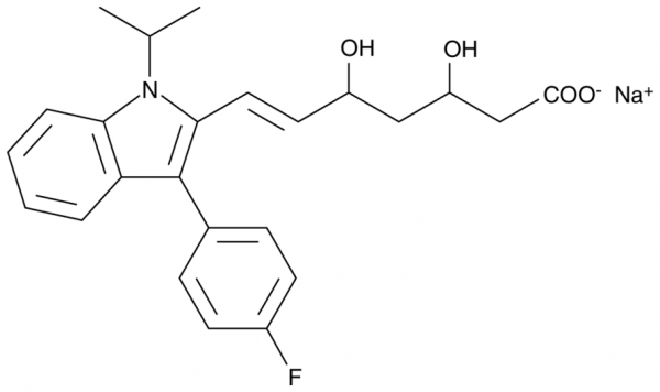 Fluvastatin (sodium salt hydrate)