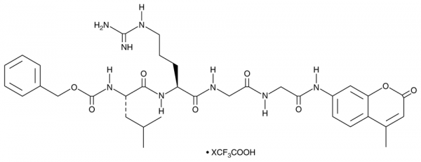 Z-LRGG-AMC (trifluoroacetate salt)