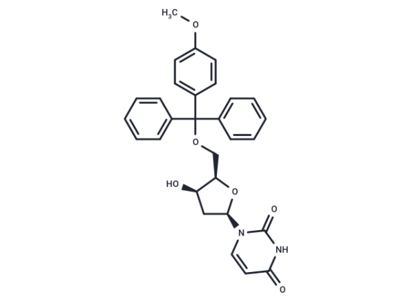 1-(5-O-Methoxytrityl-2-deoxy-b-D-xylofuranosyl)uracil