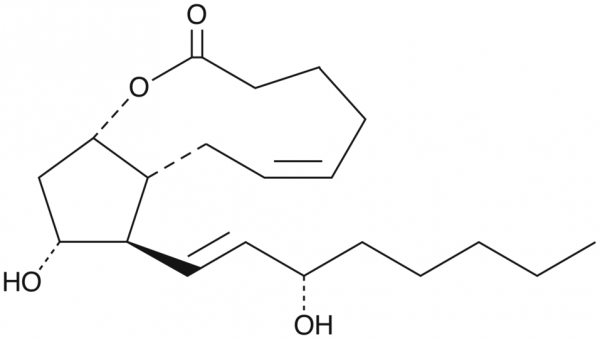 Prostaglandin F2alpha 1,9-lactone