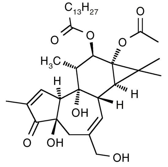 Phorbol 12-Myristate 13-Acetate (PMA, TPA, 12-O-Tetradecanoyl-phorbol 13-Acetate, Cocarcinogen A1, C