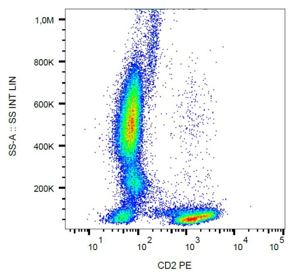 Anti-CD2, clone MEM-65 (PE)