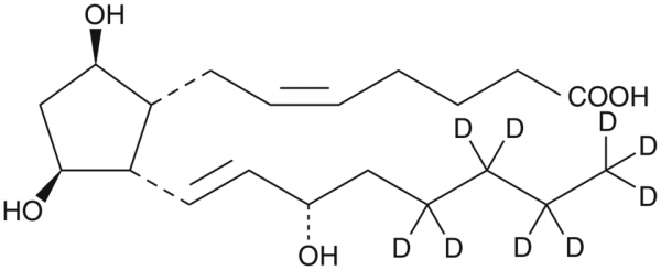 ent-8-iso-15(S)-Prostaglandin F2alpha-d9