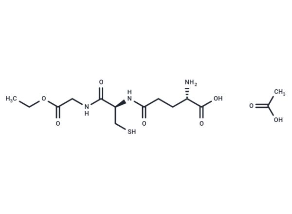 Glutathione ethyl ester acetate