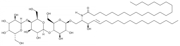 C23 Globotriaosylceramide (d18:1/23:0)