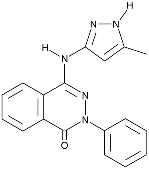 Phthalazinone pyrazole