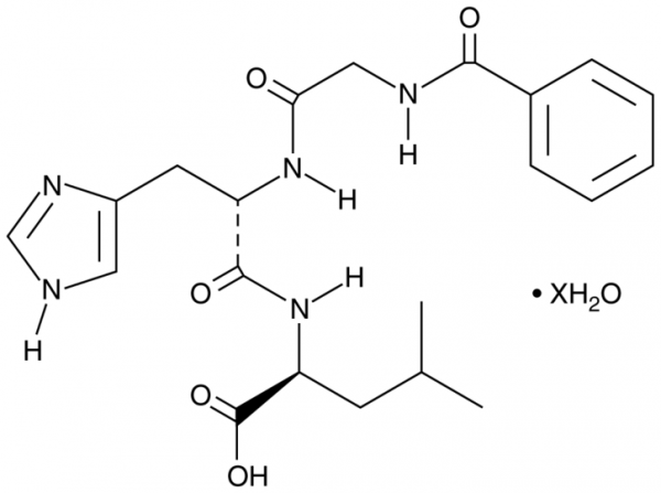 N-Hippuryl-His-Leu (hydrate)